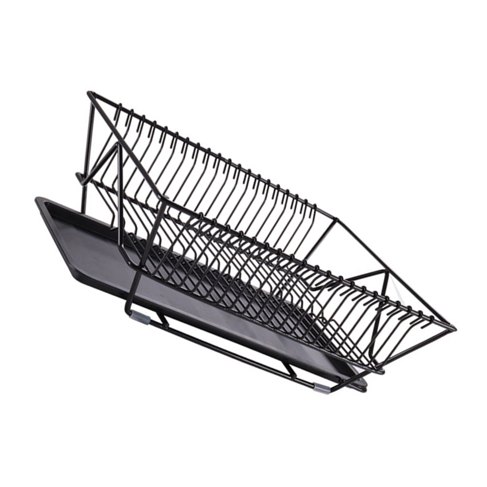 Kitchen Dish Draining Rack Sink Dish Rack Utensils Storage Drainer with