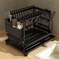 thumbnail image 1 of Kitchen Dish Drying Rack Large Capacity With Drain Board, 1 of 7