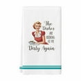 thumbnail image 1 of Kitchen Dish Towel Funny Joked Themed Dishcloth Absorbent Dish Tea Towel Retro Sassy Lady Kitchen Towel Bar Hand Dishcloth Hilarious Hand Towel Gift for Hostess Mom Women Housewarming- 1pc, 1 of 6