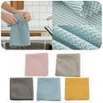 thumbnail image 1 of Kitchen Dishcloth Set Pure Cotton Cleaning Dish Towel Highly Absorbent Pink 1PC, 1 of 9