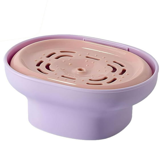 Kitchen Dishwasher Bottle Press Purple, Presser | Great for Washing Dishes Laundry Dispenser Large Jug with Pump for Liquid Laundry Soap Dispenser, a Kitchen Dishwasher Bottle Press