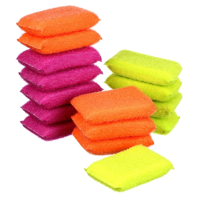 Kitchen Dishwashing Sponge, Individually Wrapped Sponge, Heavy Duty Non