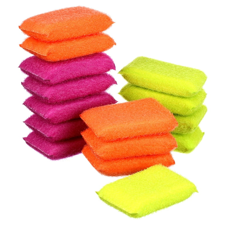 Loofah Sponge Soft Fiber Cleaning Ball Design Dishwashing Scrubber  Non-Scratch Multipurpose Cleaner Pad For Kitchen Supplies - AliExpress