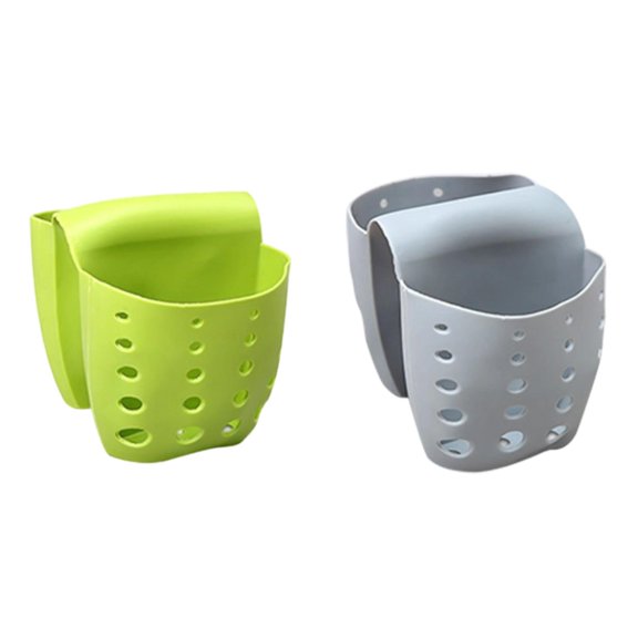 Kitchen Drain Rack Sponge Holder Organizer Saddle Style Use Storage For Dishes Utensils And Cleaning Tools, 12X10X9cm, Bronze