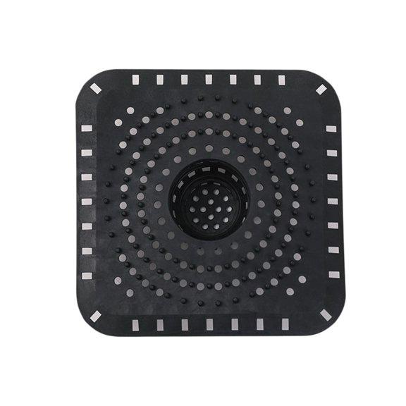 Kitchen Drain Screen and Hair Stopper for Bathroom and Pool - Efficient Debris Barrier for and Drain Systems Versatile Silicone-Net Design and Easy-Clean Solution