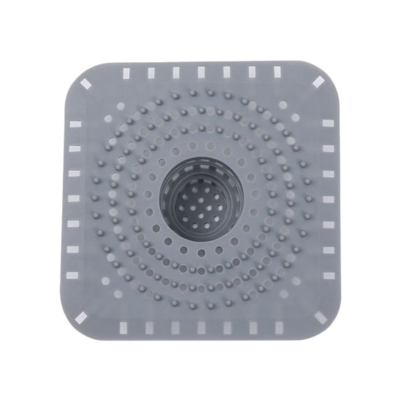 Kitchen Drain Screen and Hair Stopper for Bathroom and Pool - Efficient Debris Barrier for and Drain Systems Versatile Silicone-Net Design and Easy-Clean Solution