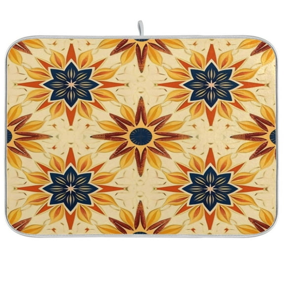 Kitchen Drying Mat 16x18In Drying Dish Mat Dish Drying Mats Kitchen Countertop Multi-Function Drain Drying Mat Kitchen Table Sunstar
