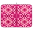 thumbnail image 1 of Kitchen Drying Mat 18x24In Drying Dish Mat Dish Drying Mats Kitchen Countertop Multi-Function Drain Drying Mat Kitchen Table Beautiful Pink Pattern, 1 of 8