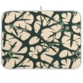 thumbnail image 1 of Kitchen Drying Mat 18x24In Drying Dish Mat Dish Drying Mats Kitchen Countertop Multi-Function Drain Drying Mat Kitchen Table Dark Green Briar, 1 of 8