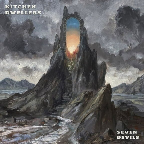 Kitchen Dwellers - Seven Devils - Blue & Orange Galaxy - Music & Performance - Vinyl