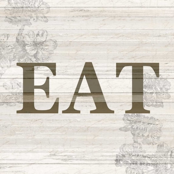 Kitchen Eats 1 Poster Print by Kimberly Allen