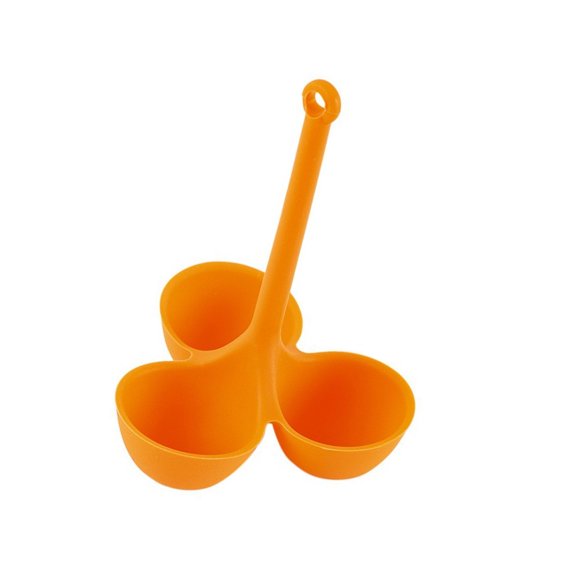 Kitchen Eggs Poacher Flexible Eggs Boiling Molds Silicone Texture Suitable for Kitchen Space Saving Storage Eggs Cooking