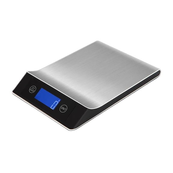 Kitchen Electronic Digital Scales, 15Kg/1g Weighs Food Cooking Baking Coffee Balance Smart Stainless Steel Digital Scale Grams ,Simple Operation
