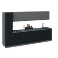thumbnail image 1 of Kitchen Elegant Collection Black Color & Gray Base Size 11Ft Wide, 1 of 5