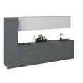 thumbnail image 1 of Kitchen Elegant Collection Gray & White Gloss Color Base Size 11Ft Wide, 1 of 5
