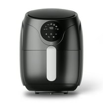 Kitchen Elite 2.5 Qt Digital Air Fryer, Kitchen Countertop Nonstick Basket Oven, Black