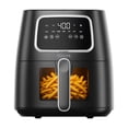thumbnail image 1 of Kitchen Elite 5.5 Qt. Digital Air Fryer, Countertop Cooker with LED Screen, Black, 1 of 8