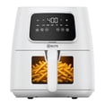 thumbnail image 1 of Kitchen Elite 5.5 Qt. Digital Air Fryer, Countertop Cooker with LED Screen, White, 1 of 8