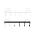 thumbnail image 1 of Kitchen Essentials Kitchen Utensil Rack Wall Mount Kitchen Utensil Hanger No Drilling Kitchen Utensil Holder Space Saving Kitchen Wall Hooks for Kitchen Bathroom 2 Packs Drying Rack Kitchen, 1 of 2