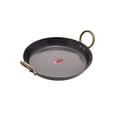 thumbnail image 1 of Kitchen Expert Iron Flat Kadai (11 Inch, Black), 1 of 5