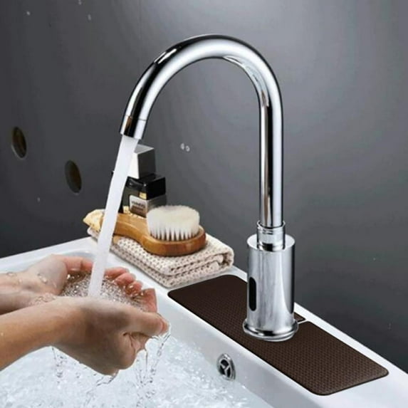 Kitchen Faucet Absorbent Mat Counter Sink Absorbent Pad for Kitchen Bathroom Rubber Faucet Drying Mat