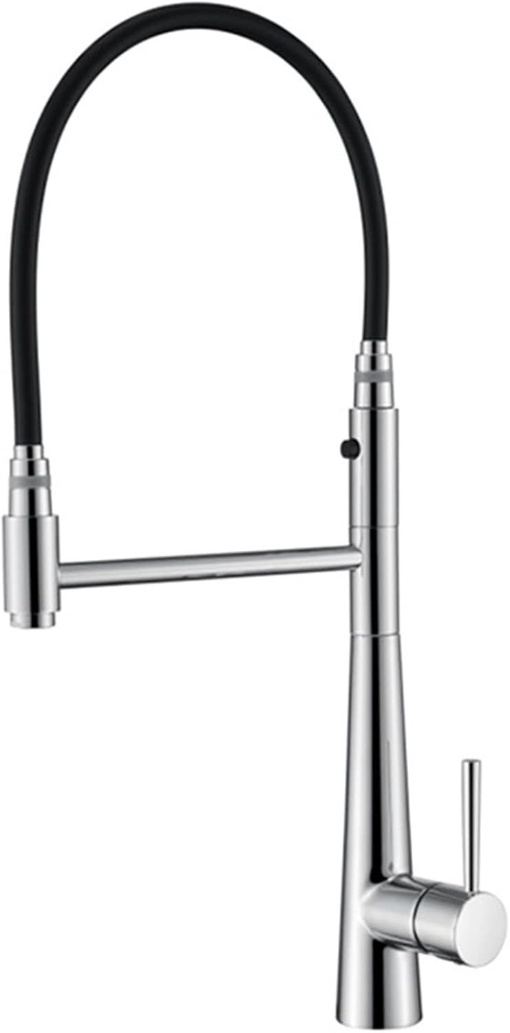 Kitchen Faucet Brass Suction Basin Faucet 360° Swivel Spout