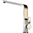 Kitchen Faucet Brass Single Handle Kitchen Sink Faucet Deck Mounted Hot