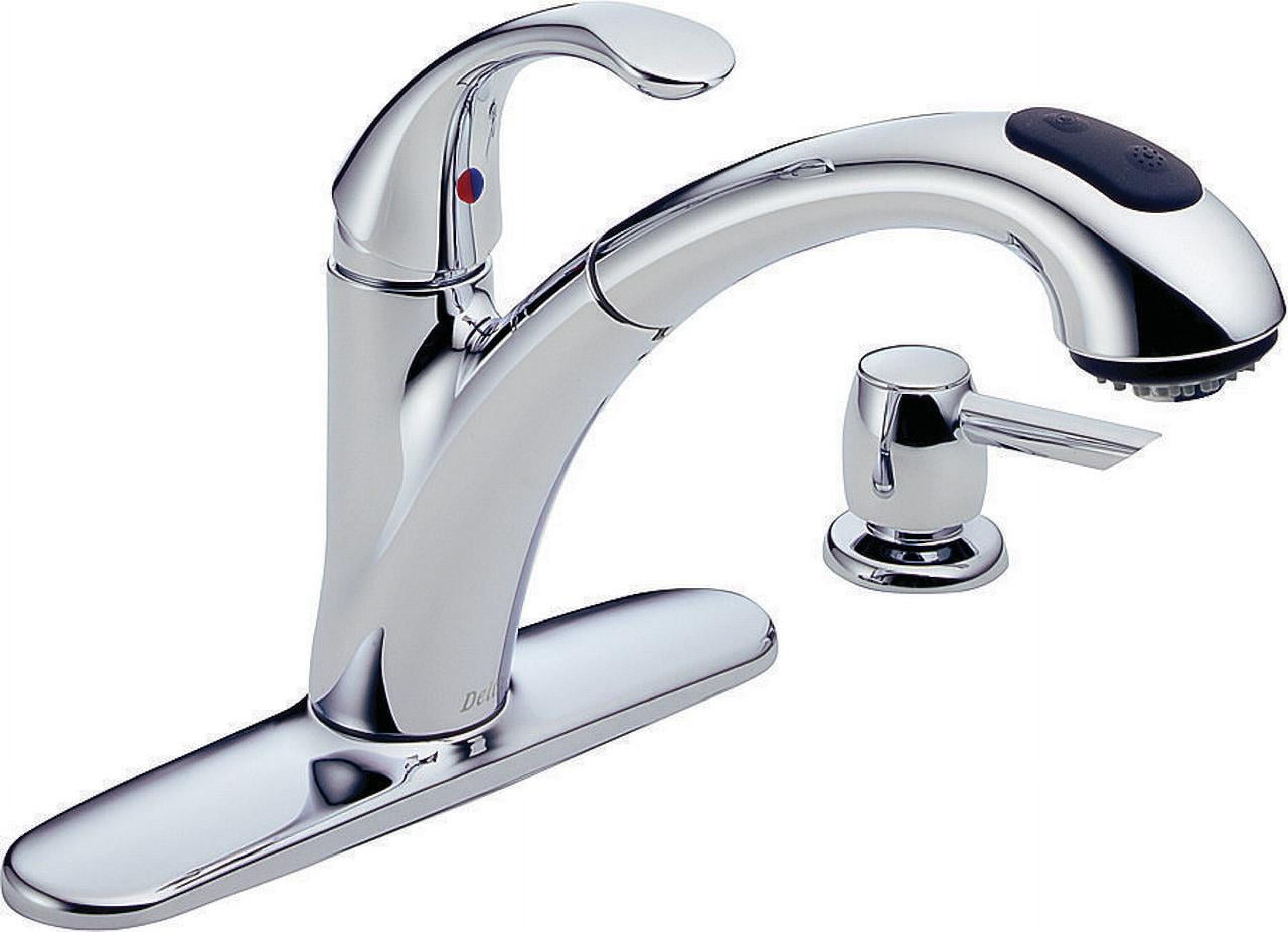 Kitchen Faucet-Disp Single Chrome
