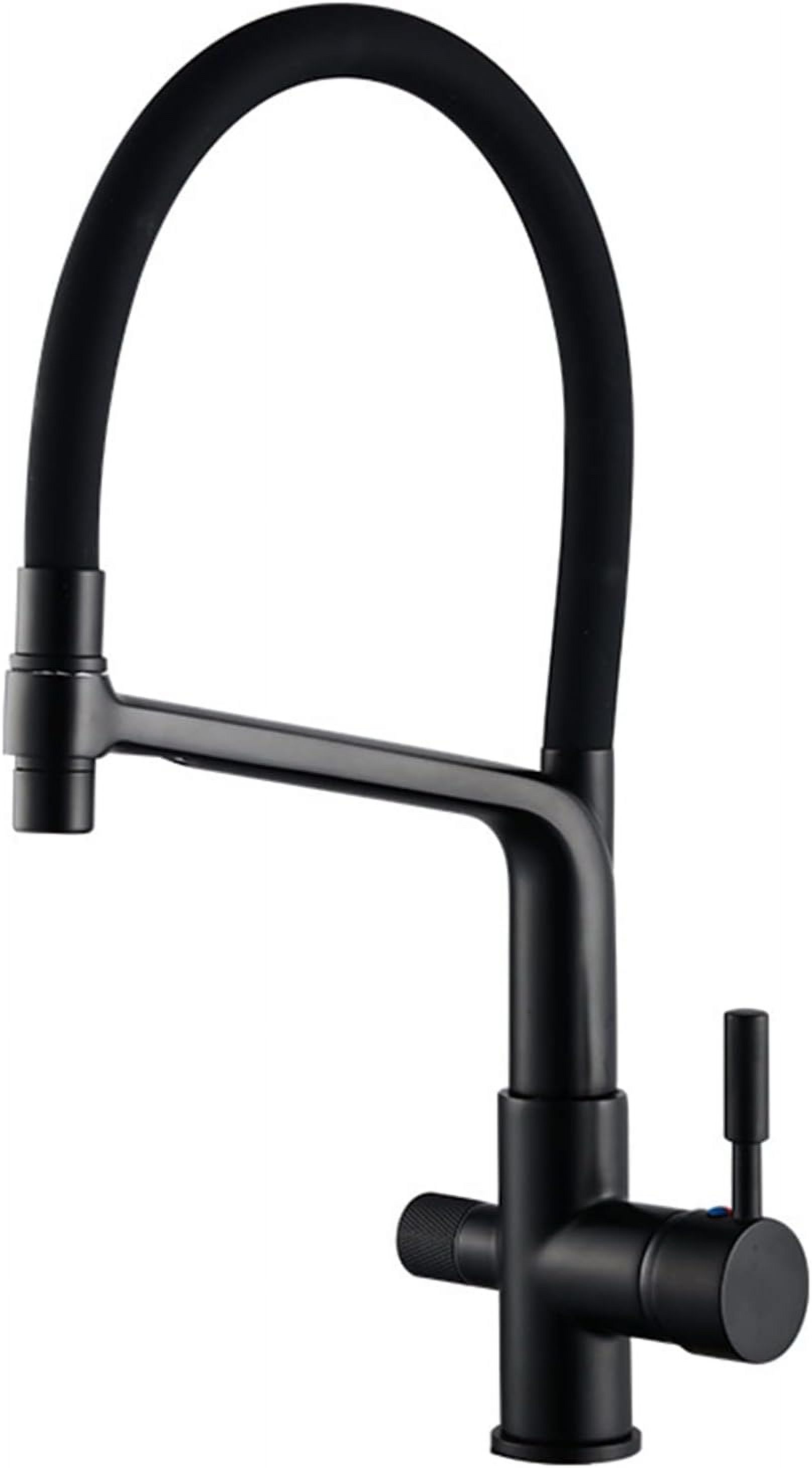 Kitchen Faucet with Drinking Water Filter Tap, 360° Swivel Kitchen Sink