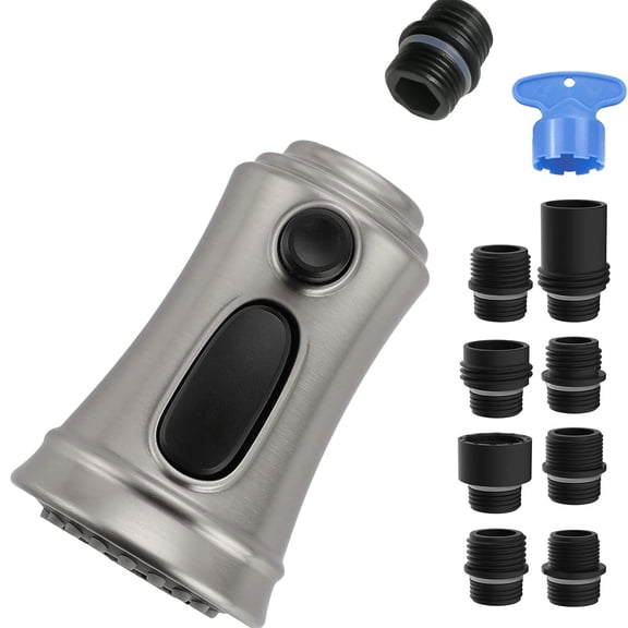 Kitchen Faucet Head Replacemet, Pull Down Sink Faucet Head Replacment, 3 Function Sink Faucet Sprayer Head