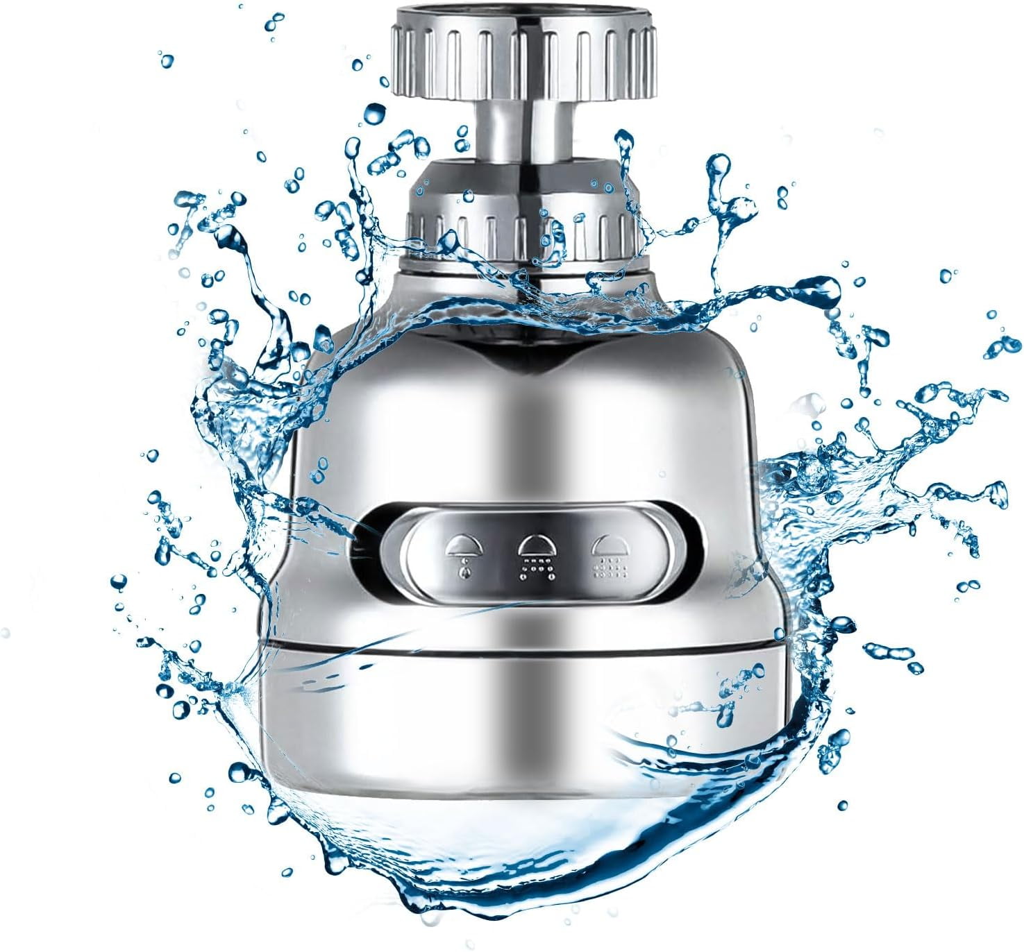 Kitchen Faucet Head, Sink Aerator 360 ° Rotatable Faucet Sprayer Head