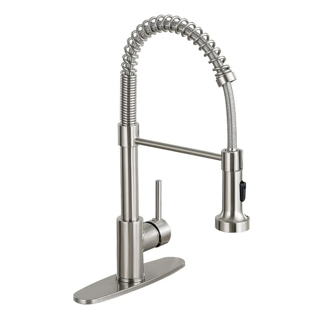 Kitchen Faucet Low Lead Commercial Solid Brass Single Handle Single