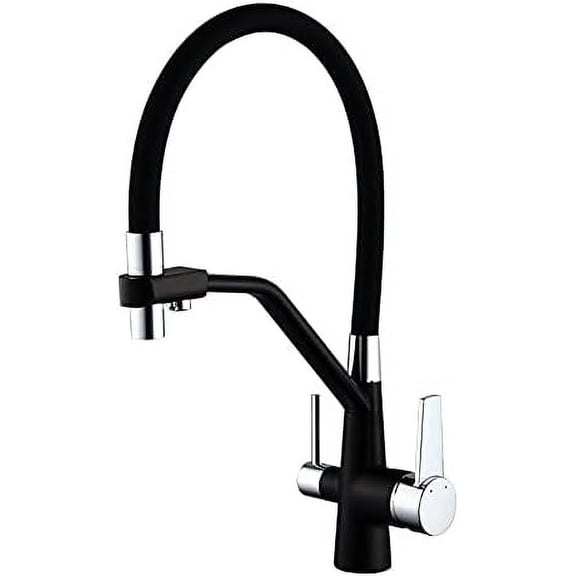 Kitchen Faucet Mixer Faucet Pull Out Side Sprayer Dual Spout Sink Faucet Stream Sprayer Nozzle Deck Mounted Kitchen Sink Tap