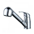 thumbnail image 1 of Kitchen Faucet With Pull-Down Sprayer, Chrome Finish, 3-Function Spray Head For Kitchen Sink, For Washing Dishes, Cleaning Fruits And Vegetables, For Home Kitchens, Rvs,, 1 of 9