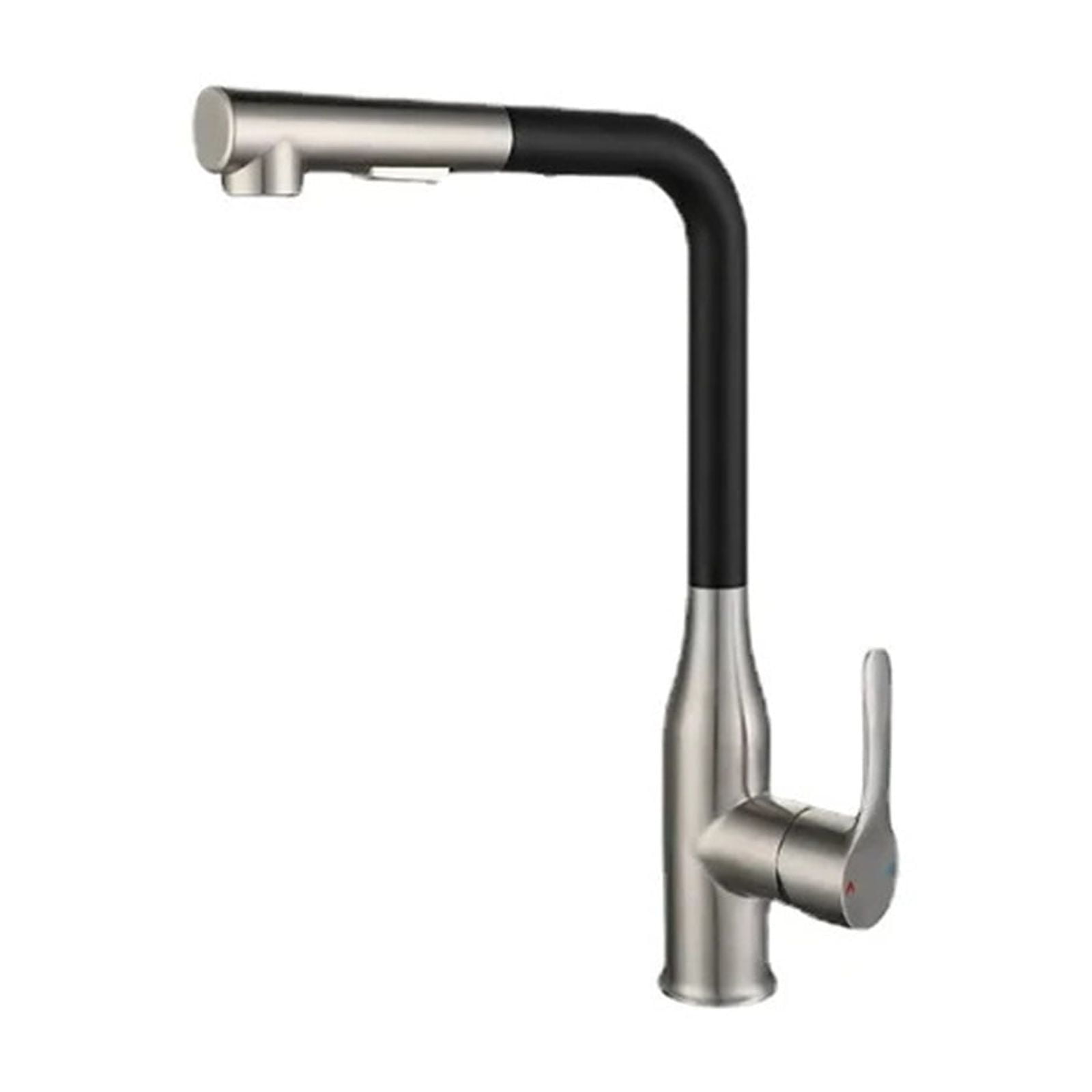 Kitchen Faucet Pull Out Cold&Hot Mixer Water Tap, Stainless Steel Single Handle Faucet ,Durable Materials