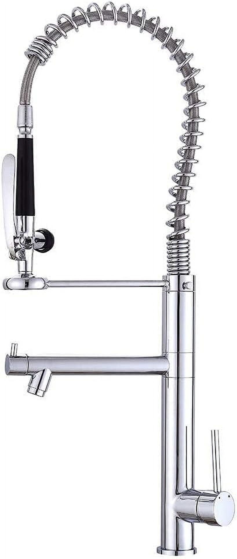 Kitchen Faucet Rotary Sink Faucet Spring Faucet Cold Water Mixer ...