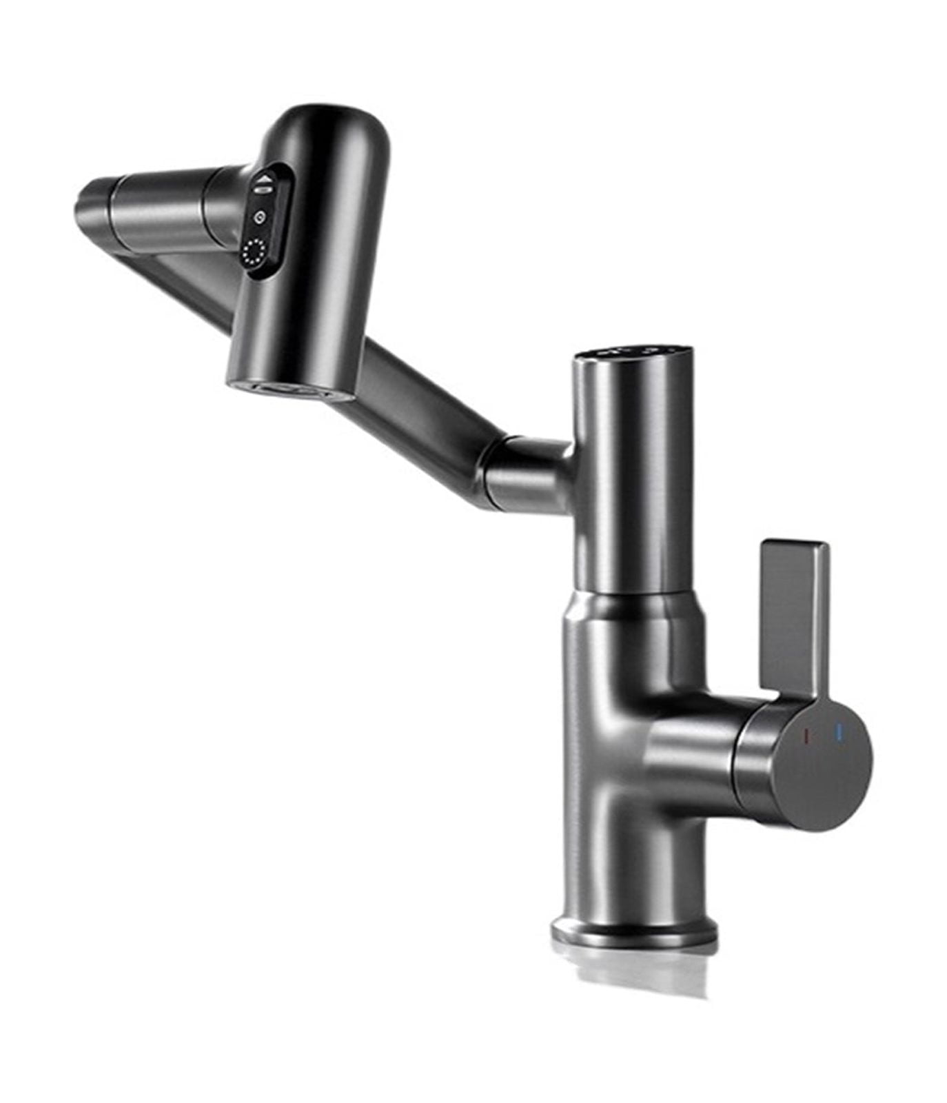 Kitchen Faucet Smart Digital Display Rocker Bathroom Sink Faucet