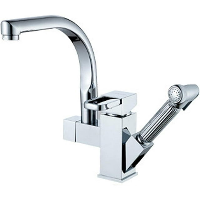 Kitchen Faucet, Spray Gun Can 360°Rotation 1.2M PullOut Sink Faucet