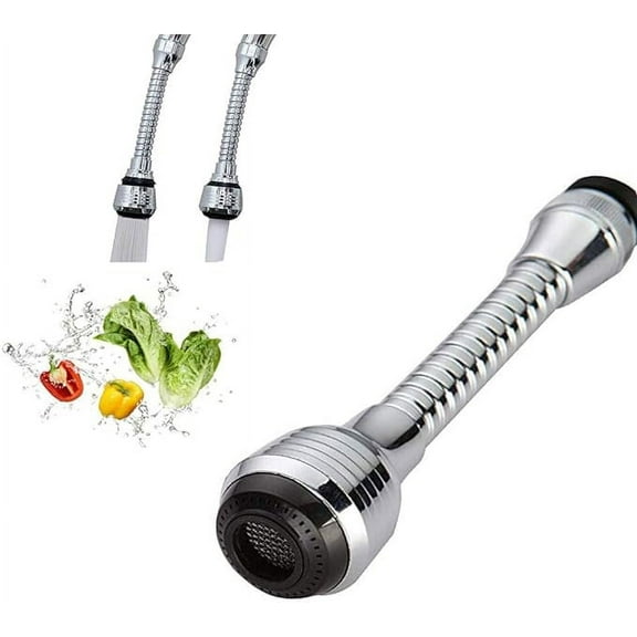 Kitchen Faucet Sprayer 360 Degrees Swivel, for Kitchen Sinks Sprayer Replacement Attachment, Laundry Sink Sprayer，Suitable for Thread Interface of Circular Faucet