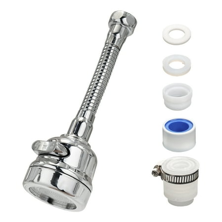 Kitchen Faucet Sprayer Attachment, Movable Faucet Extender for Kitchen Sink, 360° Rotatable Sink Faucet Head Anti-Splash Tap Booster Shower and Water Saving Faucet for Kitchen