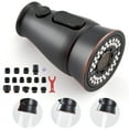 thumbnail image 1 of Kitchen Faucet Sprayer Head Replacement - Pull Down Faucet Spray Head with 15 Adapters, Pull Out Faucet Sprayer Nozzle, 3 Function Kitchen Tap Spray Spout Part Connector, Oil Rubbed Bronze, 1 of 9