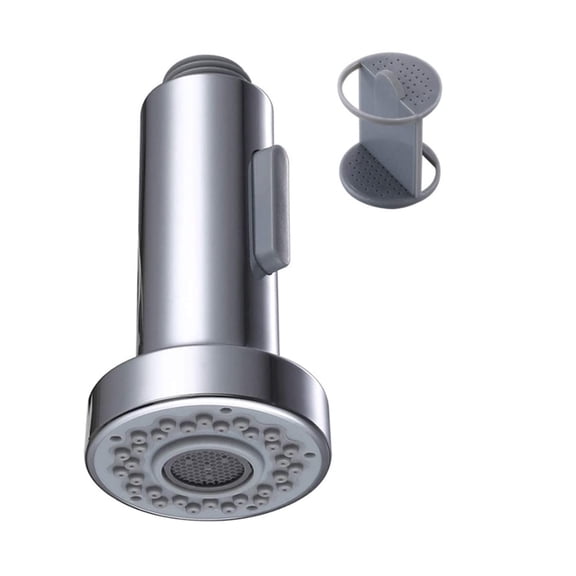 Kitchen Faucet Sprayer,Pull Out Sink Faucet Spout Kitchen Pull Down Faucet Nozzle Replacement Parts 2 Functions Brushed Nickel for Kitchen and Bathroom ,Water Saving