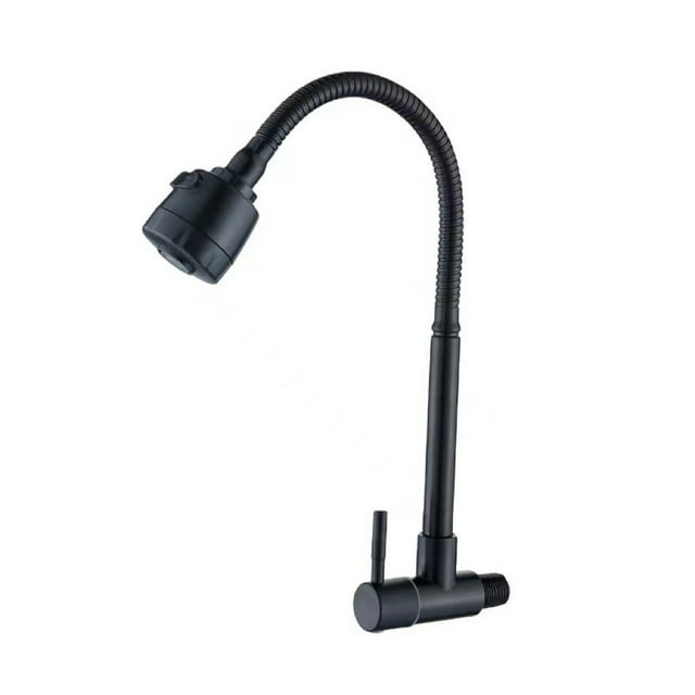 Kitchen Faucet Stainless Steel Sink Flexible Hose Cold Water Two Modes