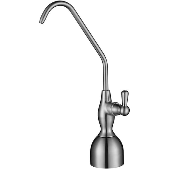 Kitchen Faucet, Water Purification Faucet, 304 Stainless Steel Casting Direct Drinking Tap, Brushed Surface Does Not Rust,A