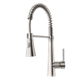 thumbnail image 1 of Kitchen Faucet With Dual Function Sprayhead In All-Brite Spot Free Stainless Steel Chrome, 1 of 6