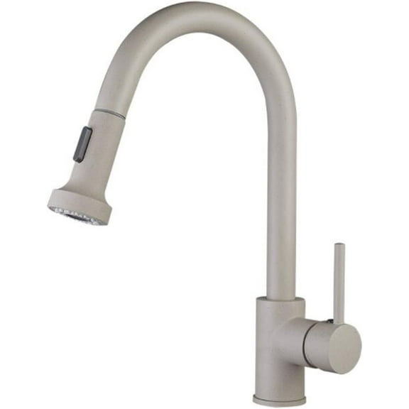 Kitchen Faucet with Pull Out Spray Kitchen Sink faucets Swivel Brass Hot and Cold Single Hole Multifunction Kitchen Mixer Faucet-Gold