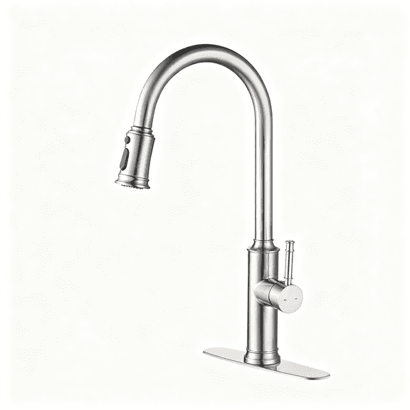 Kitchen Faucet with Pull Out Spraye