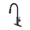 thumbnail image 1 of Kitchen Faucet with Pull Out Sprayer, 360° Swivel Single Handle Sink Faucet, Commercial Stainless Steel Water Tap for Home Kitchen Use, 1 of 8