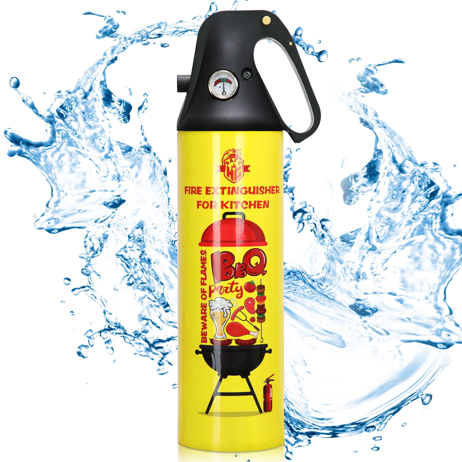 Kitchen Fire Extinguisher HOUANDG 1000ml Fire Extinguishers for the