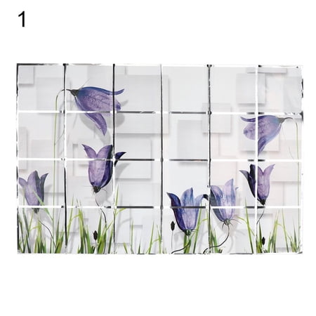 Kitchen Flame Retardant High Temperature Resistant Transparent Wallpaper Oil Proof Sticker Wall Sticker 1